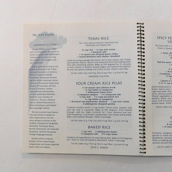 No Time to Cook Recipes from Some of America's Busiest People 1996 PB Spiral - Picture 8 of 8